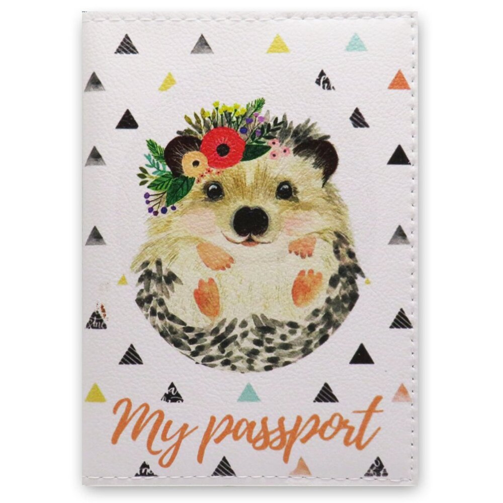 Passport Case Holder Waterproof Travel Eco-leather Cover Gift For Women Men kids
